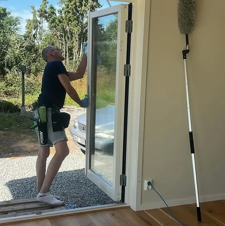 Fönsterputs in- och utvändigt på Öland